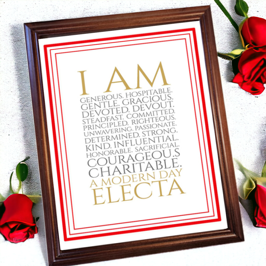 (image for) I Am A Modern Day Electa Art Print
